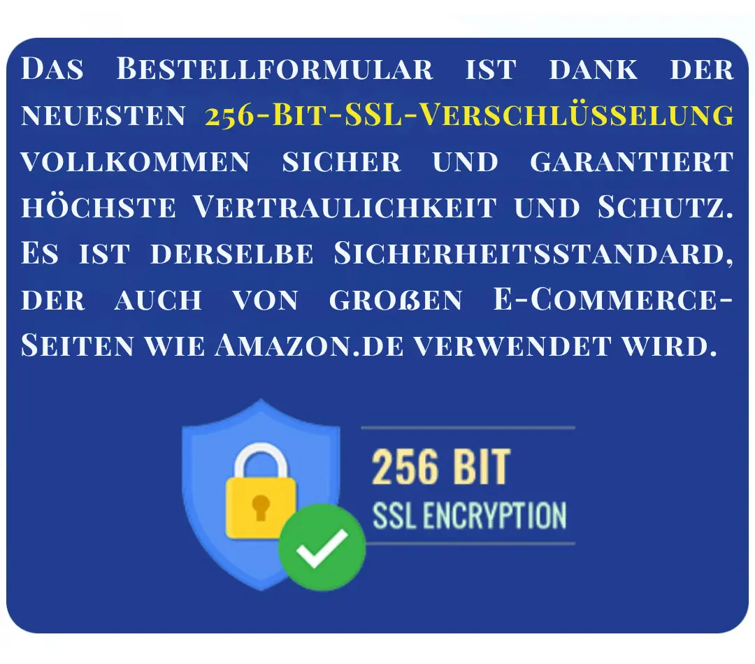 256-Bit SSL-Verschlüsselung